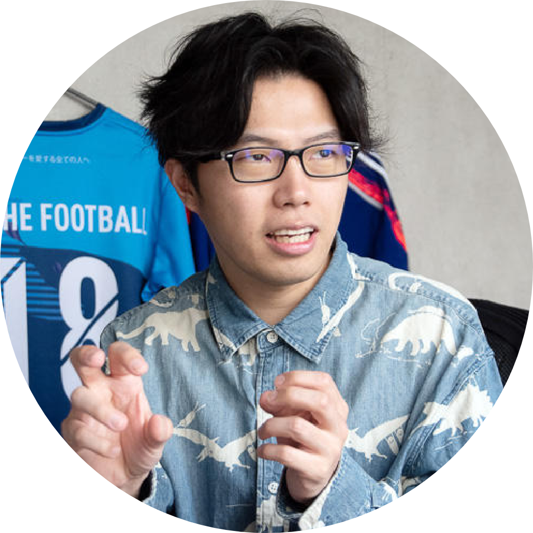 Leo the football監督写真